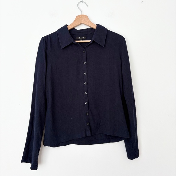 Madewell crinkle button up shirt - Picture 3 of 6